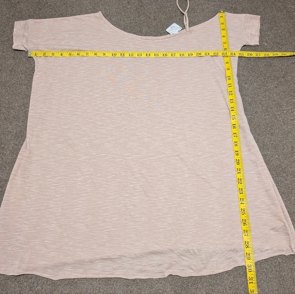 We The Free Dusty Pink Oversize Boho Top Size XS/S New with Tags - Picture 9 of 9